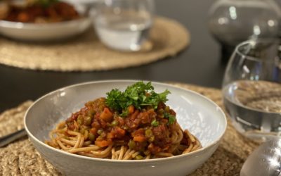 Spaghettis bolo vegan